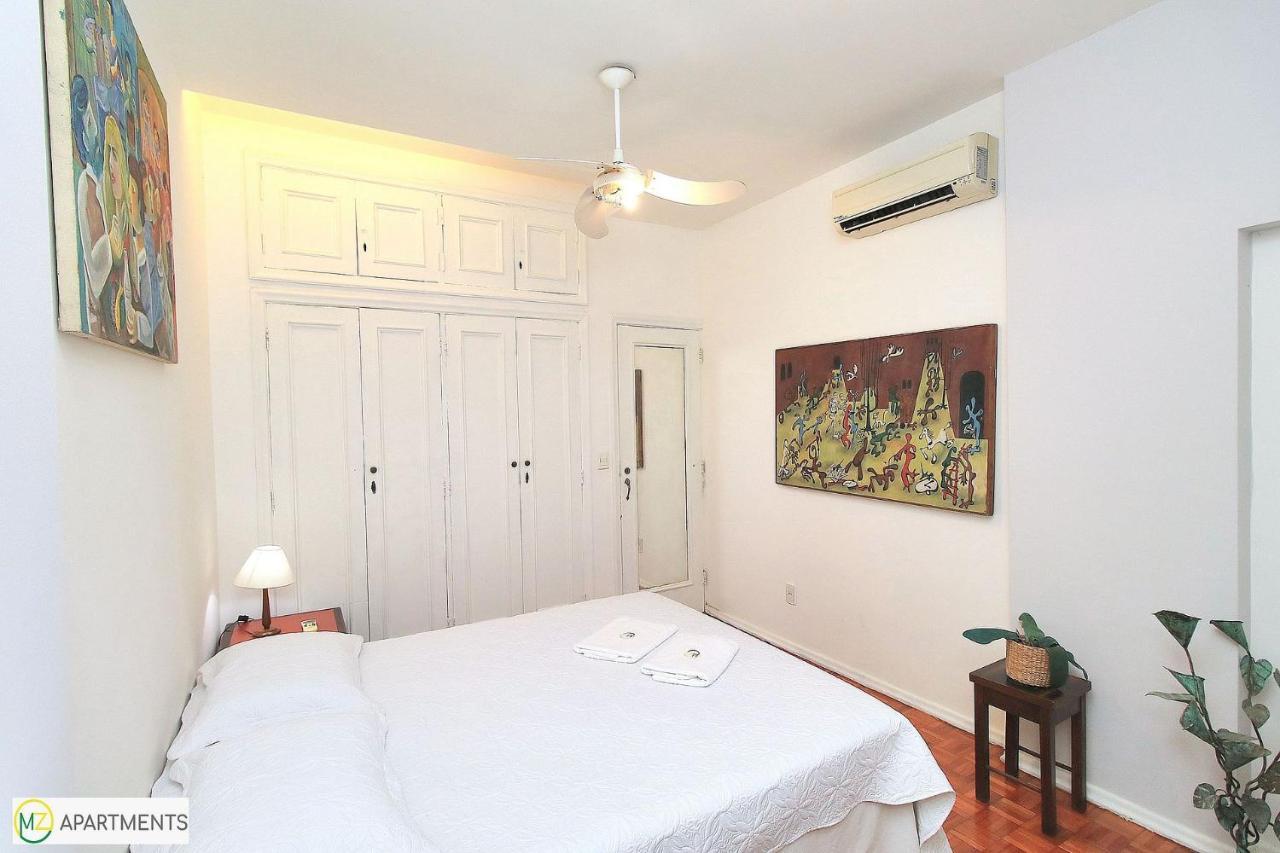 Estiloso 3 Quartos Para 6 Pessoas Em Copacabana 里约热内卢 外观 照片