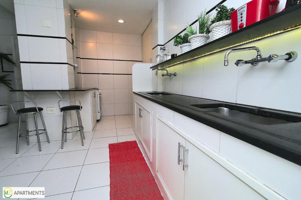 Estiloso 3 Quartos Para 6 Pessoas Em Copacabana 里约热内卢 外观 照片