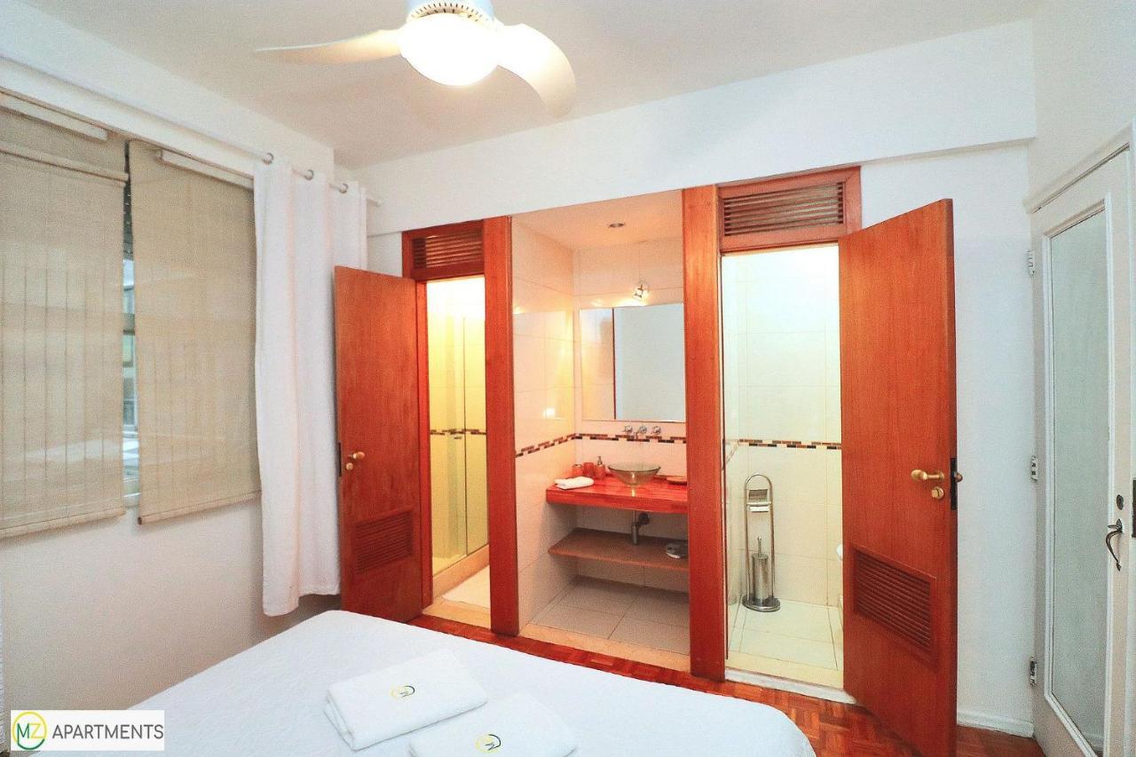Estiloso 3 Quartos Para 6 Pessoas Em Copacabana 里约热内卢 外观 照片