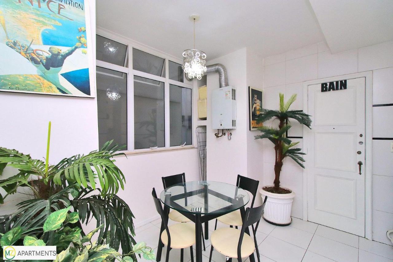 Estiloso 3 Quartos Para 6 Pessoas Em Copacabana 里约热内卢 外观 照片